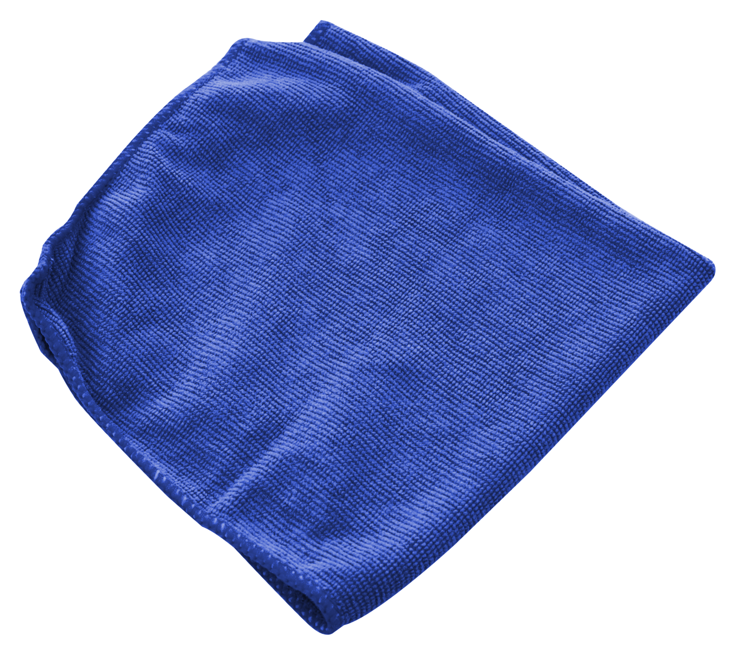 Blue cleaning cloth — glass